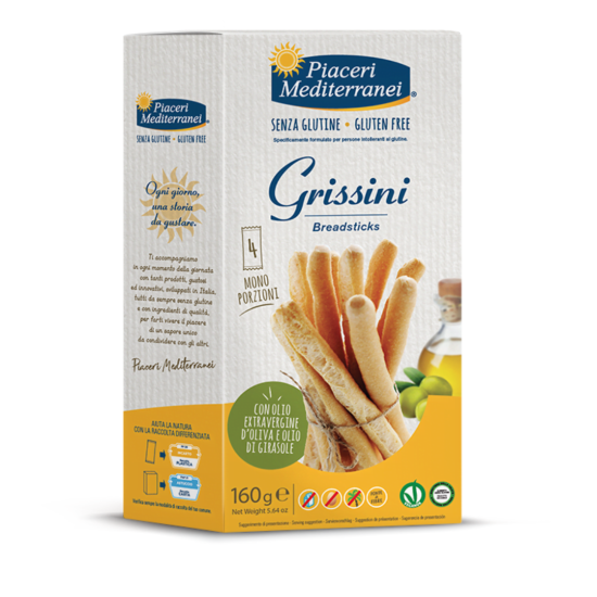 Grissini Piaceri Mediterranei gluten-free